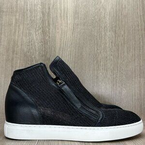 Django and Juliette Boots Womens 41 US 10 Gilmores Mesh Platform Sneakers Black